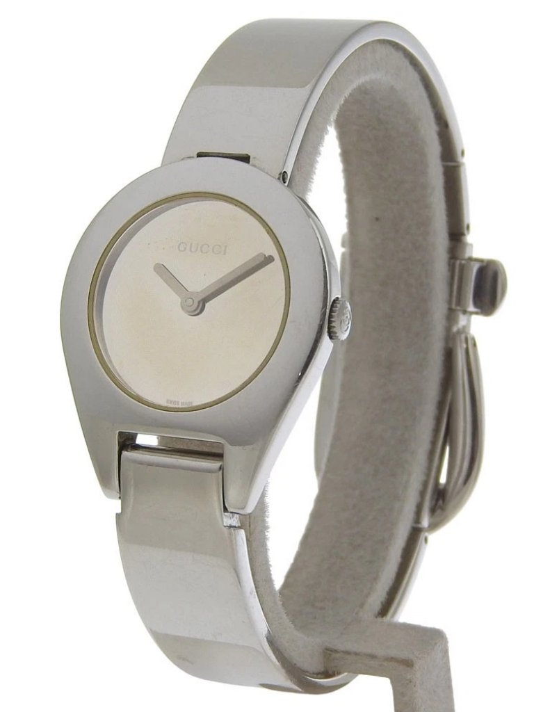Gucci Watches 6700l Cleardial Stainless Steel Quartz Analog Display Women